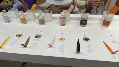 MANE showcased several ingredients using its proprietary technology.