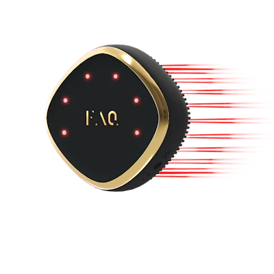 Foreo's FAQ 302 Laser & LED Hair Regrowth Scalp Massager delivers a new solution for treating hair loss by combining three proven technologies.