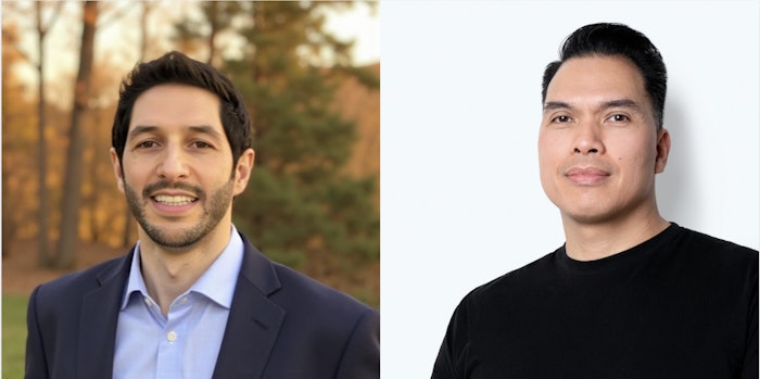 Christopher Cavero (right) and Umit Sedgi (left)