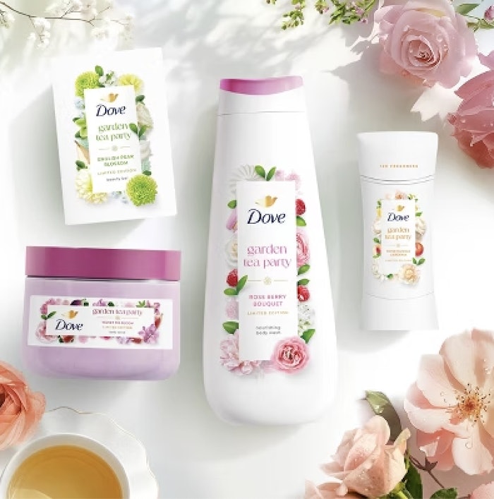 The collection will be available in four formats: body wash, body scrub, body soap bar and deodorant.