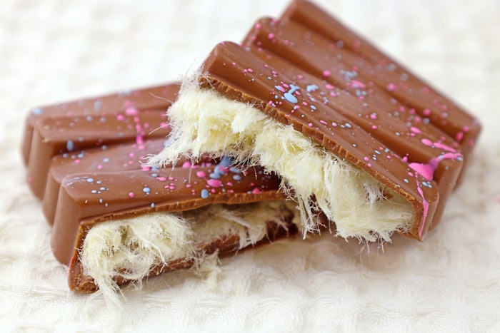 Angel hair chocolate is a Middle Eastern confection.