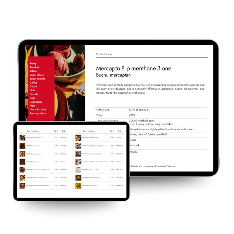 Discover Givaudan’s top aroma molecules for impactful flavour creation