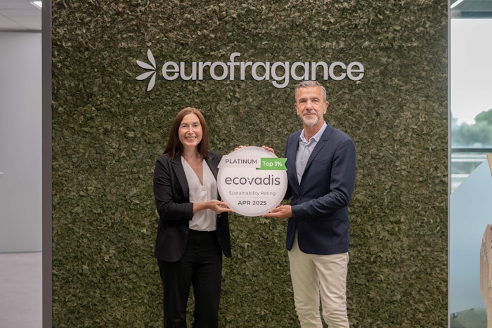 Chief sustainability and technical compliance officer Diana March (left) and chief executive officer Laurent Mercier (right)