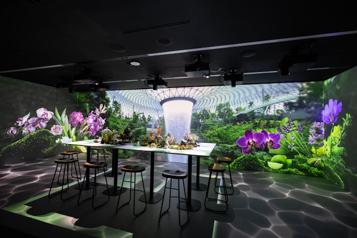 In addition to the opening of the Immersive Experience Hub, IFF launched its SG60 collection of flavors and fragrances to celebrate Singapore's 60th birthday.
