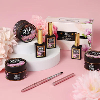KaZEN Builder Gel — a new kind of nail enhancement that’s built to stay flawless through it all.
