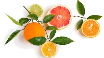 Citrus flavor oxidation is caused by reactions between the flavor and oxygen, pH and temperature.