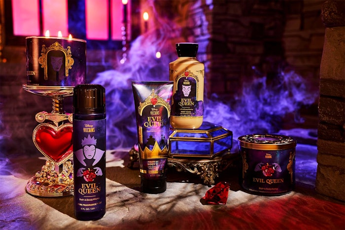 The Disney Villains collection is inspired by two iconic villains: The Evil Queen and Maleficent.