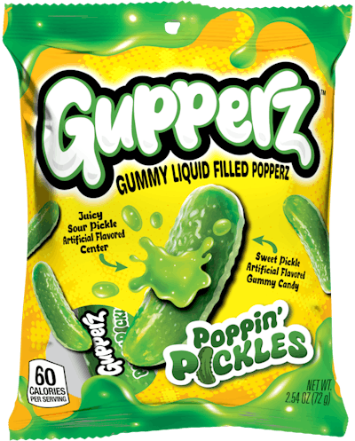 Gupperz creates 3D gummies in innovative flavors, shapes, and textures filled with liquid centers.