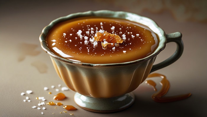 OSF Flavors' caramel miso latte flavor includes the roasted notes of espresso, the sweet and slightly nutty notes of caramel and the umami richness of miso.