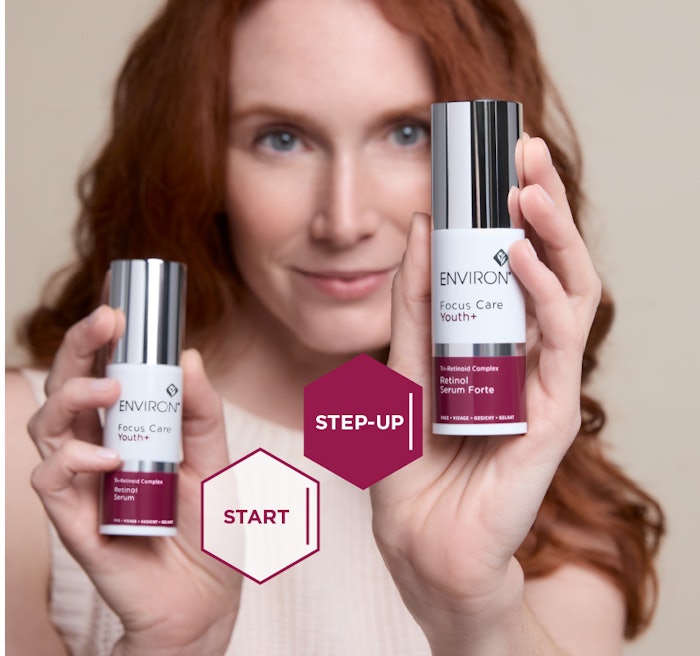 The Retinol Serum Forte accelerates cell turnover, stimulates collagen production and reduces the appearance of pigmentation.