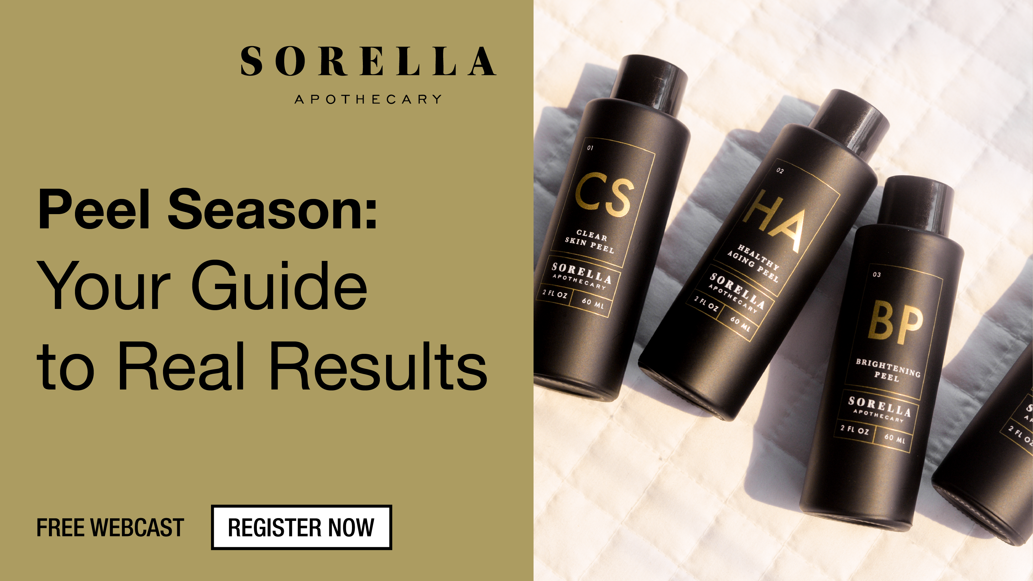 Sorella shares everything you need to know for peel season in their upcoming, free webcast.