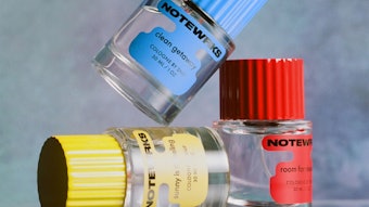 Notewrks will launch with three debut scents: Clean Getaway, Sunny is a Feeling and Room for Dessert.