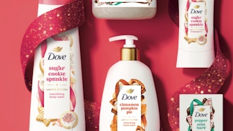 Dove Holiday Treats limited-edition collection with six festive fragrances.