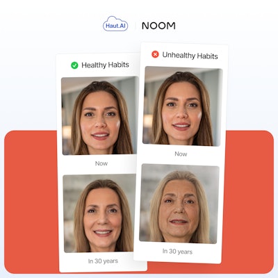 SkinGPT's new model is a scientifically trained, identity-preserving simulation tool that enables brands to visualize how skin changes with time, lifestyle and care. The model predicts the users’ perceived age, then allows partners to add or subtract years for photo-realistic results.