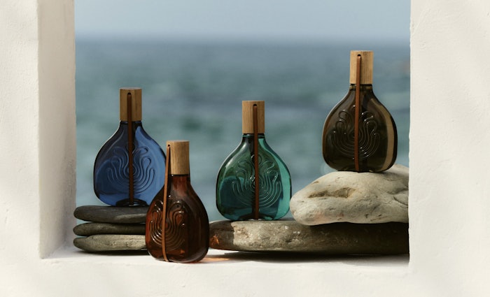 The Colonias Absolutas Puig collection includes four fragrances inspired by the house's Mediterranean roots.
