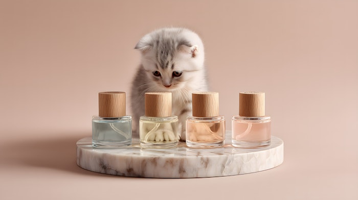 Pet perfumes may have additional functional benefits, such as calming effects or flea-repelling properties.