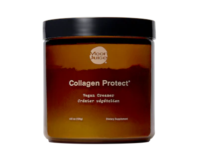 The powder includes hyaluronic acid, silver ear mushroom and tocos to build essential fatty and amino acids.