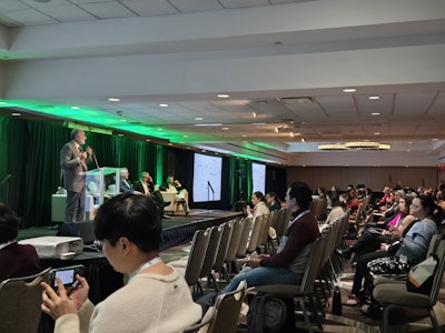 Eduardo Ruvolo, Ph.D., of Beiersdorf Inc., presented 'From Erythema to Optics: The New Era of SPF Testing'