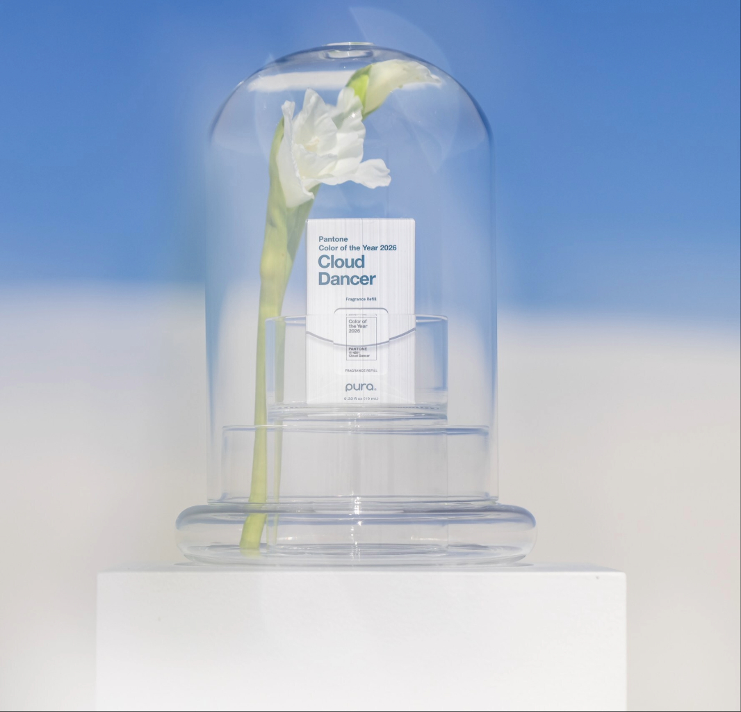 The Cloud Dancer fragrance includes notes of bergamot, freesia, magnolia and cotton musk.