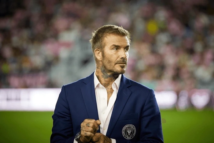 Sir David Beckham was the first English football player to win league titles in four countries.