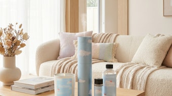 The collection fragrance, Daydream, includes notes of cherries, jasmine and marshmallows.