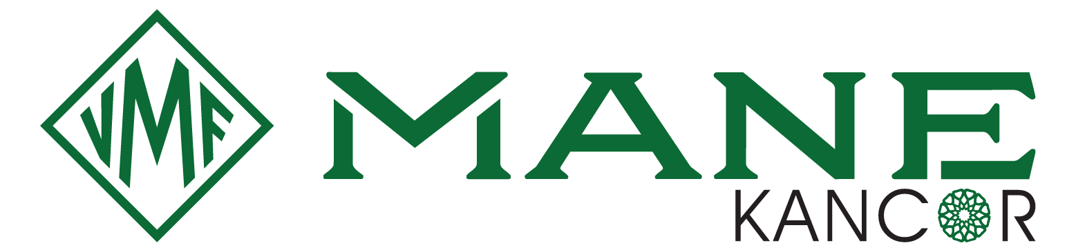 Mane Kancor green logo with diamond emblem and stylized typography