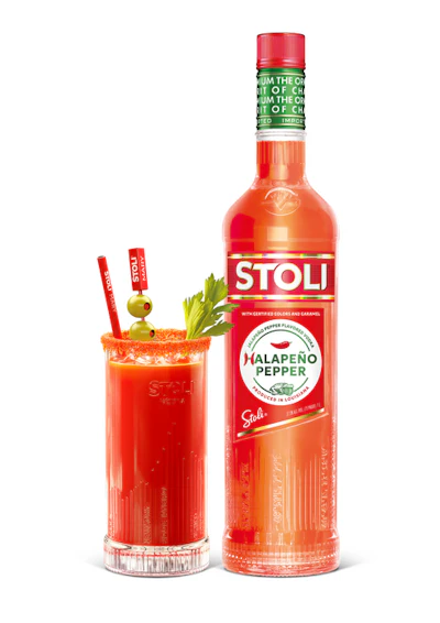 To meet rising consumer demand for bold, spicy flavors, Stoli unveiled Halapeño Pepper Vodka. It is the first Stoli vodka to be produced and bottled in Louisiana.