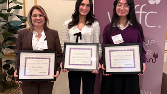 From left: Maria Galeas, Julia Anna DeStefano and Julia Yueyang Chen.