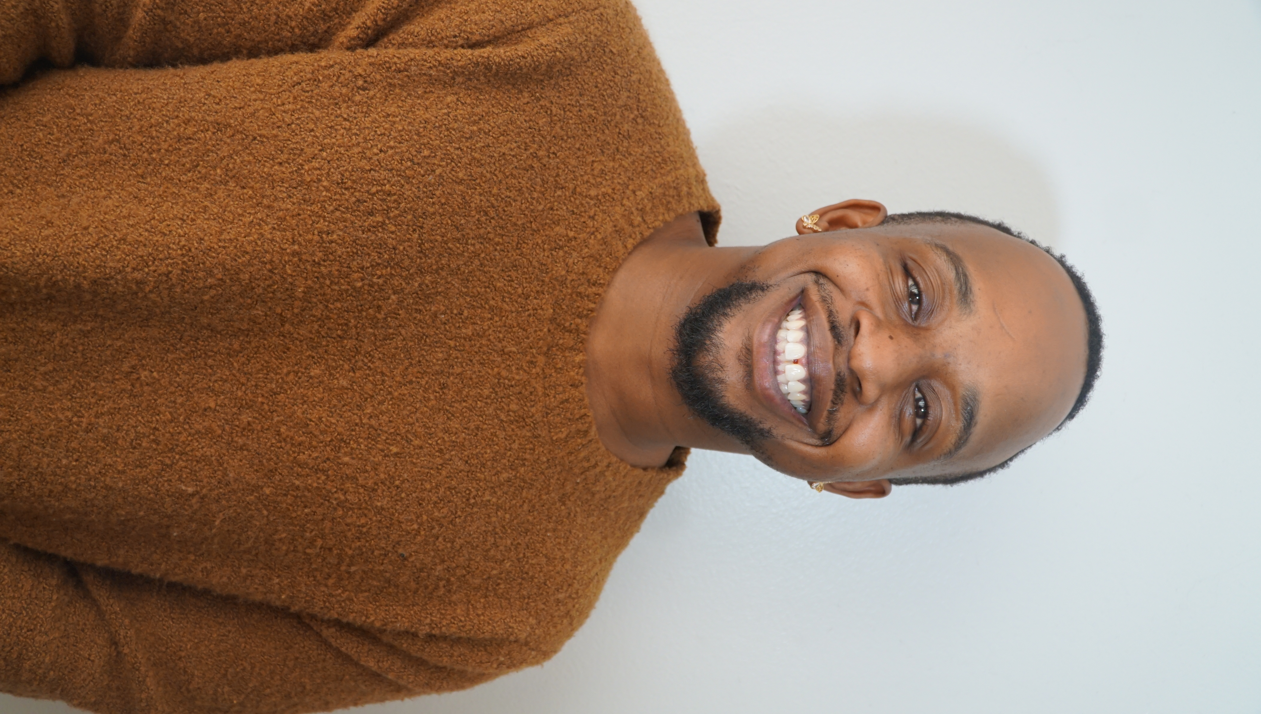 Golden Sweater Big Smile