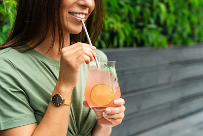 Cocktail-inspired flavor cues such as spritz, paloma (pictured), mule and margarita remain highly relevant because they provide familiarity while reinforcing premium positioning.
