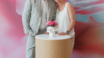 From left: Luzi CEO Roland Altenburger and board member Iris Altenburger, Ph.D.