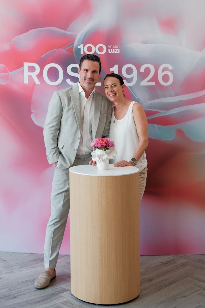 From left: Luzi CEO Roland Altenburger and board member Iris Altenburger, Ph.D.
