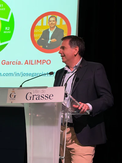 José Antonio García of Asociación Interprofesional de Limón y Pomelo (AILIMPO) provided a practical illustration of circular economy principles through the lemon industry.