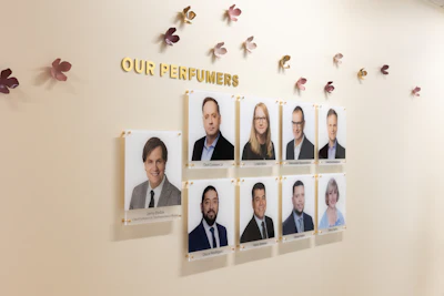 The studio brings together Belle Aire’s perfumers, fragrance development specialists, sourcing team, marketers, consumer insights experts and designers.