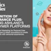 Ashland cosmetics and toiletries podcast cover featuring skincare product innovation discussion with woman applying facial treatment