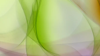 Abstract gradient background with flowing green, pink, and purple tones creating soft, organic shapes